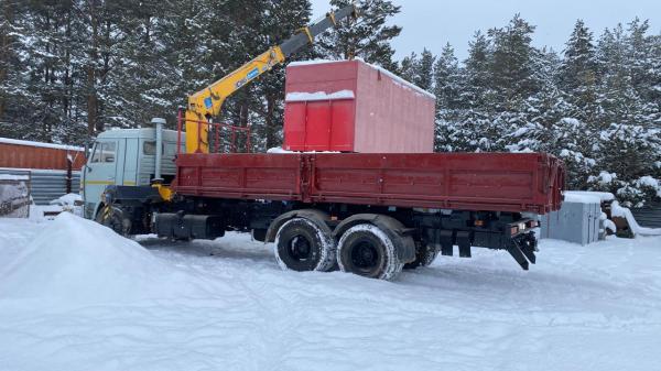 Самосвал Камаз 65117 (СЗАП 3517В)  с КМУ. — фото 2